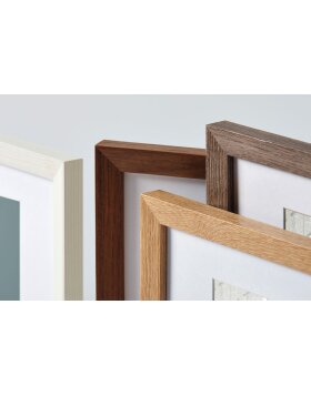 Fiorito wood frame 50x60 cm white