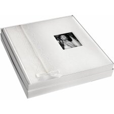 ZEP XL Hochzeitsalbum Luna 32x32 cm 100 weiße Seiten