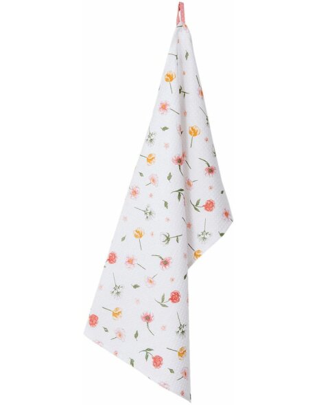 kitchen towel 50x85 cm A Sunny Day  ros&eacute;/white