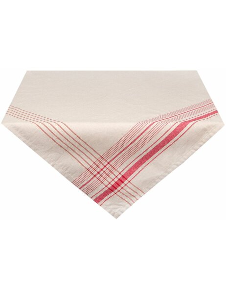 tablecloth 150x250 cm Country Essential red/ros&eacute;