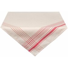 tablecloth 150x250 cm Country Essential red/rosé