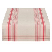 Chemin de table 50x140 cm Country Essential rouge