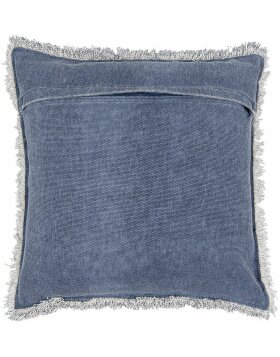 KG023.025BL - pillow FRINGE 45x45 cm blue