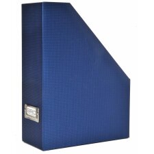 Goldbuch boîte à magazines SIRIO bleu 24,5x32 cm
