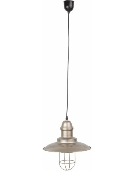 Lampe &agrave; suspendre 30x33 cm gris