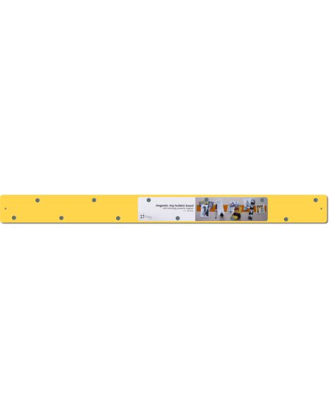 Magnetic strip STRIPS yellow 70 x 6 cm