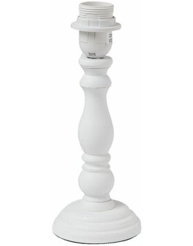 6LMP478W Clayre Eef - Pied de lampe &Oslash; 10x26 cm