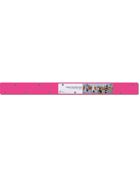 strisce magnetiche rosa in formato 70 x 6 cm