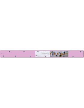 Banda magnética STRIPS en color rosado en formato 70 x 6 cm
