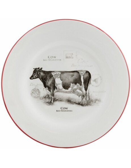 plate KUH 26 cm - CSAFPC Clayre Eef