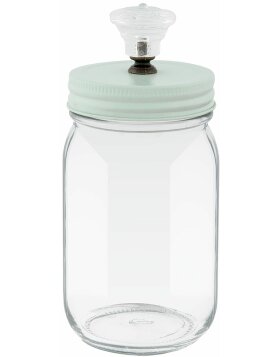 storage jar DIAMANT 8x16 cm - 6GL1989 Clayre Eef