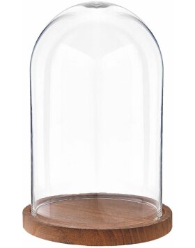 Clayre &amp; Eef 6GL1945 glass bell &Oslash; 17x25 cm