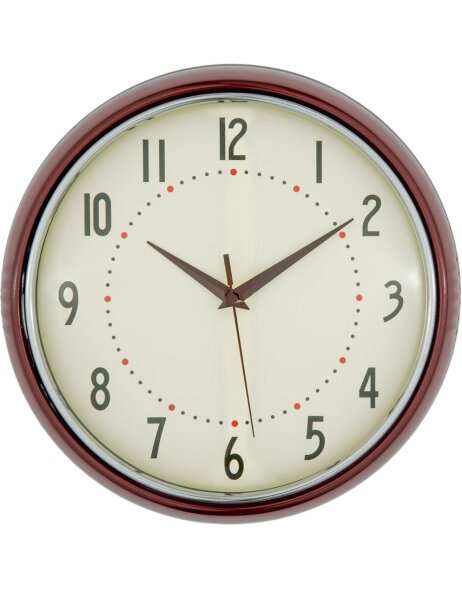 Reloj de pared SIMPLE 28x8 cm - 6KL0449 Clayre Eef