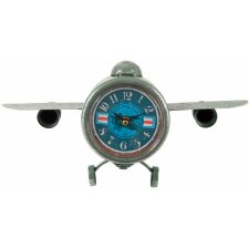 clock Airplane - round 6KL0428 Clayre Eef