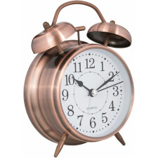 alarm clock gold 11x6x15 cm - 6AC0021 Clayre Eef