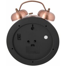 alarm clock copper 23x8x30 - 6AC0022 Clayre Eef