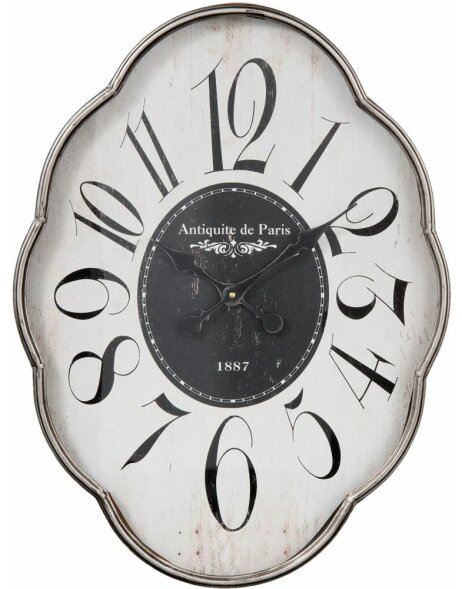 wall clock Antiquite - oval 5KL0098 Clayre Eef