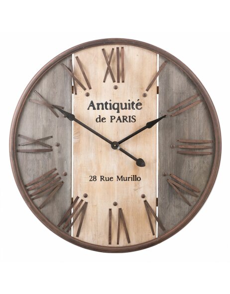 Reloj de pared Antiquite 92x5 cm - 5KL0100 Clayre Eef