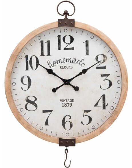 wall clock Homemade - round 5KL0113 Clayre Eef