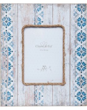 2F0430 Clayre Eef - picture frame colourful/blue