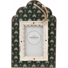 2F0400 Clayre Eef - picture frame black/white