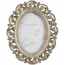 2F0446 Clayre Eef - picture frame silver/bronze