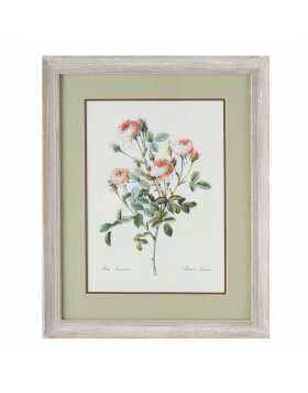 Picture with frame - 63878 Clayre Eef natural/grey 41x51x2 cm