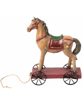 Deko-Figur Pferd 15x7x20 cm Polyresin