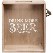 Decorative box with bottle opener BEER