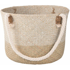 63913M Clayre Eef - basket with handle M in natural