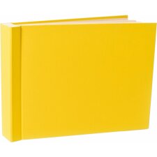 Jumbo photo album Flat yellow 28,5x36,5 cm