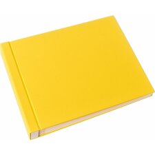 Jumbo photo album Flat yellow 28,5x36,5 cm
