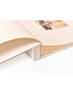HNFD Album fotografico Jumbo piatto 28,5x36,5 cm 100 pagine color crema