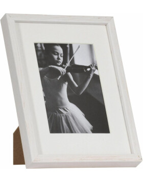 Viola wooden frame 13x18 cm white