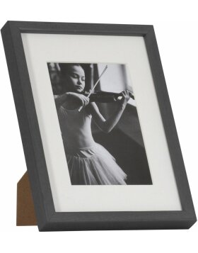 Viola wooden frame 13x18 cm dark gray