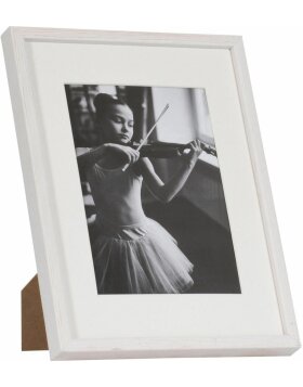 Viola wooden frame 18x24 cm white