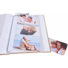 Henzo Album à pochettes Chapter 300 photos 10x15 cm brun