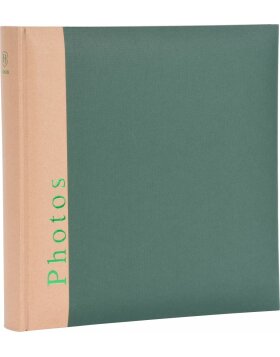 Henzo Album fotografico Jumbo Chapter verde 30x30 cm 100 pagine bianche