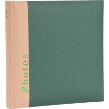 Henzo Jumbo Album photo Chapter vert 30x30 cm 100 pages blanches