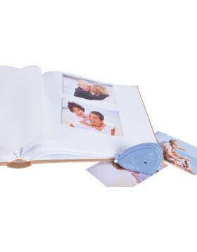 Henzo Jumbo Album photo Chapter rouge 30x30 cm 100 pages blanches