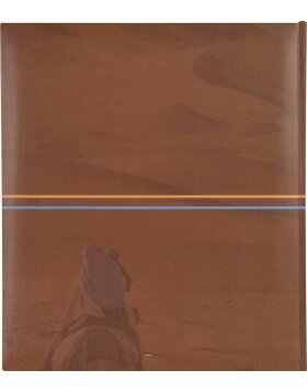 Henzo Album fotografico Jumbo Terra marrone medio 29x33 cm 80 pagine bianche