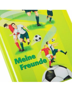 Goldbuch Freundebuch Fußballer 15x21 cm 88 illustrierte Seiten