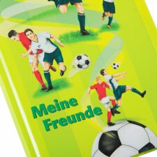 Goldbuch Freundebuch Fußballer 15x21 cm 88 illustrierte Seiten