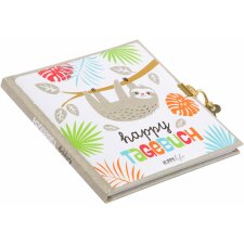 diary Happylife Faultier - 44 580 Goldbuch