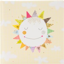 Goldbuch Childrens album Happy Sun 25x25 cm 60 white sides