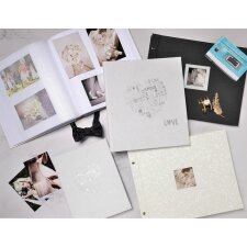 Exacompta Album de mariage Just Married blanc