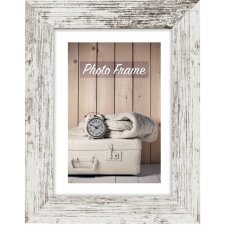 Nelson wooden frame 30x30 cm old white