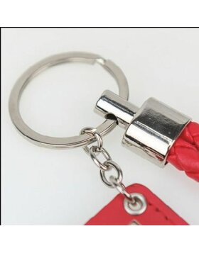 Keychain AK8R red 3,5x4,5 cm