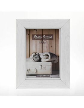 Nelson wooden frame 18x24 cm white