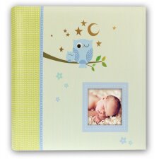 Álbum bebé PAUL azul 24x24 cm